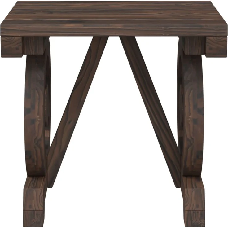 vidaXL Garten-Fußhocker 40x36,5x38,5 cm Massivholz Tanne 365110 – Bild 3