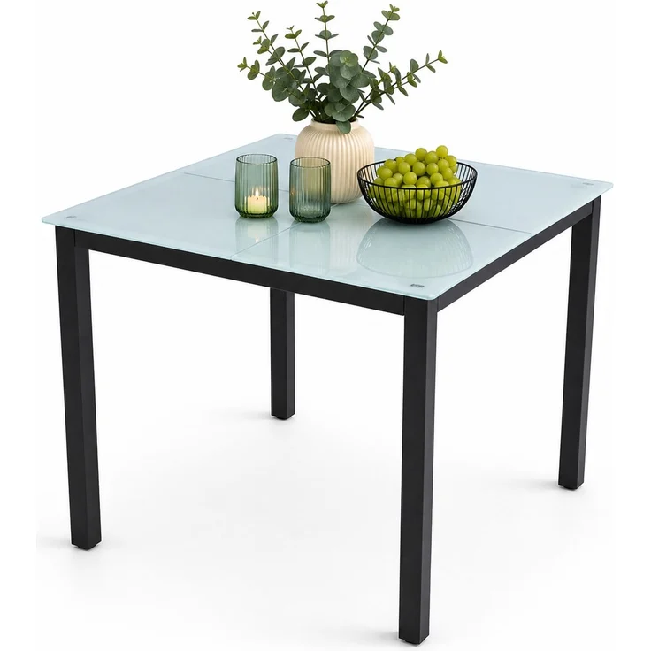 VCM Gartenmöbel-Set Miami 915312 Anthrazit H. 76 x B. 80 x T. 80 cm – Bild 2