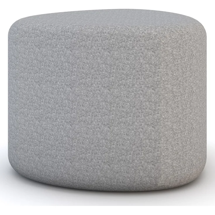 ASSMANN Hocker Messina Grau 40x40x51cm Textil