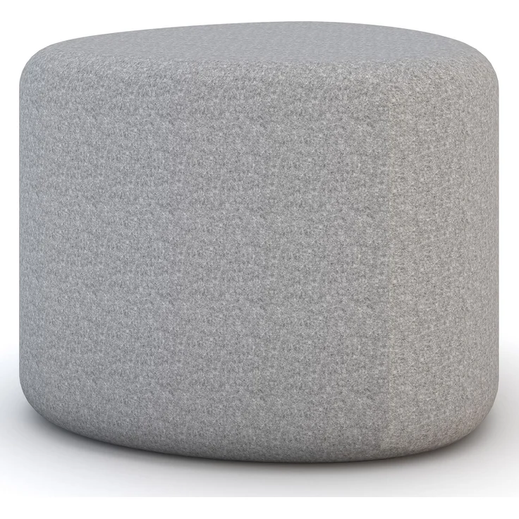 ASSMANN Hocker Messina Grau 40x40x51cm Textil – Bild 1