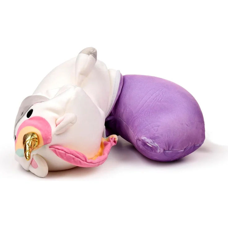 Puckator Nackenrollen Einhorn 2-in-1 Reisekissen und Plüschtier – Bild 8