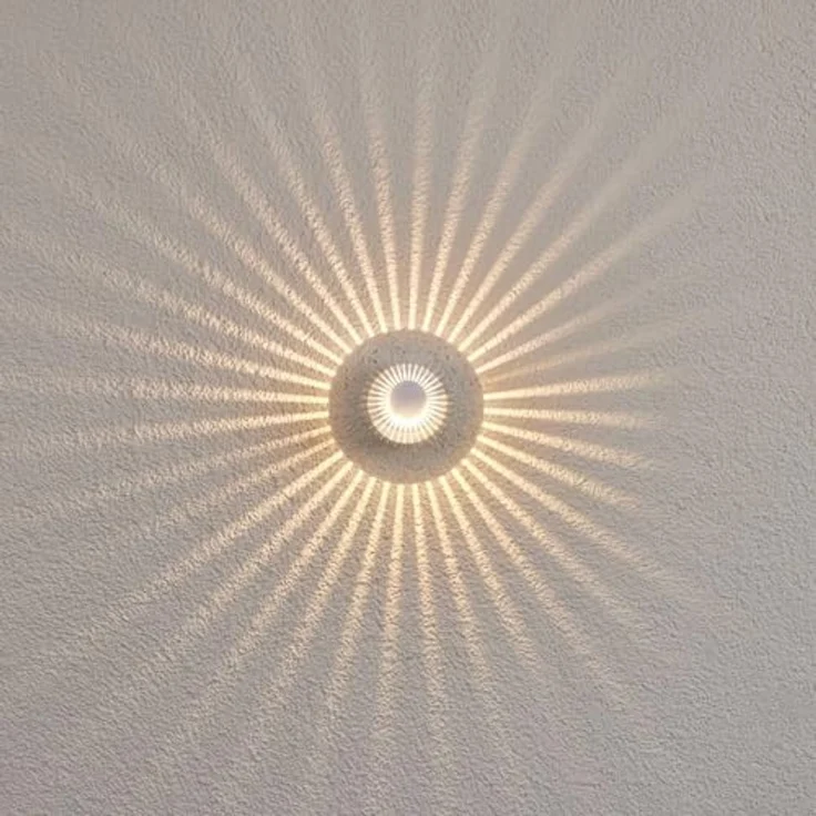 Lucande Außen-Wandleuchte Lennias, 1 x 3 W LED, warmweiß – Bild 4