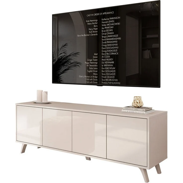 Lookway TV-Schrank SANAYI in Kaschmir mit eleganten Füßen Breite: 156 cm – Bild 5