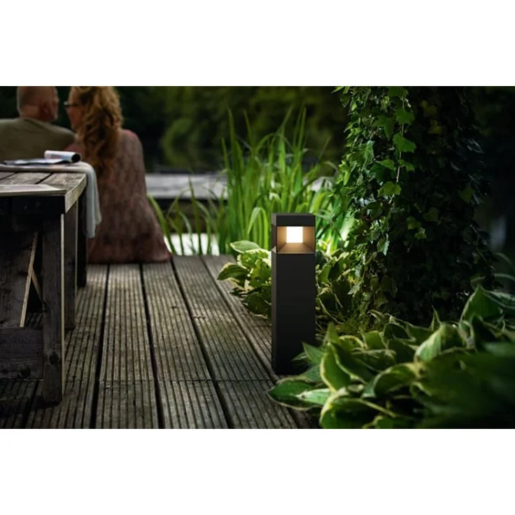 Philips Parterre pedestal black 1x8W 230V – Bild 4