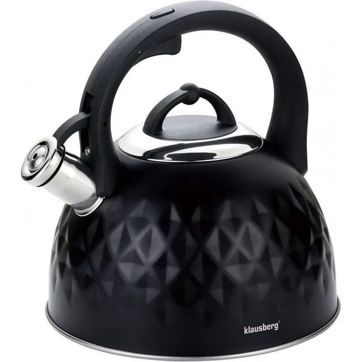 Klausberg Klausberg Stahlkessel mit Pfeife 3,0l Diamond KB7550