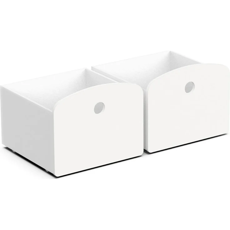 Calicosy Set Rutschbett Wolke und 2 Schubladen - LONGANE - Weiß – Bild 10