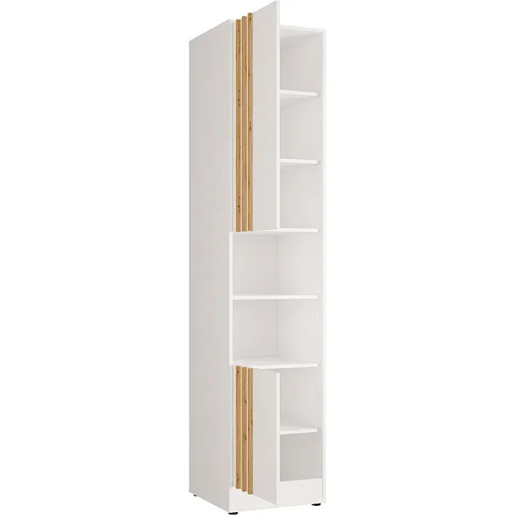 Vente-unique - RAPILI Bett Holz, Platte Beige - B 51,2 cm239,2 cm x H 225,2 cm x L 279 cm – Bild 4