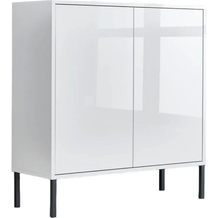 moebel-dich-auf Kommode BEN 4 (mit 4 Metallfüßen, in verschiedenen Farben), Push-to-open-Funktion