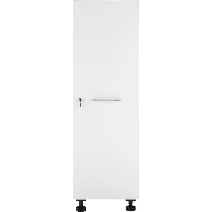 XORA 'PRIMUS' Küchenschrank, Holznachbildung weiß, 50 x 162 x 68 cm, verstellbare Füße – Bild 5