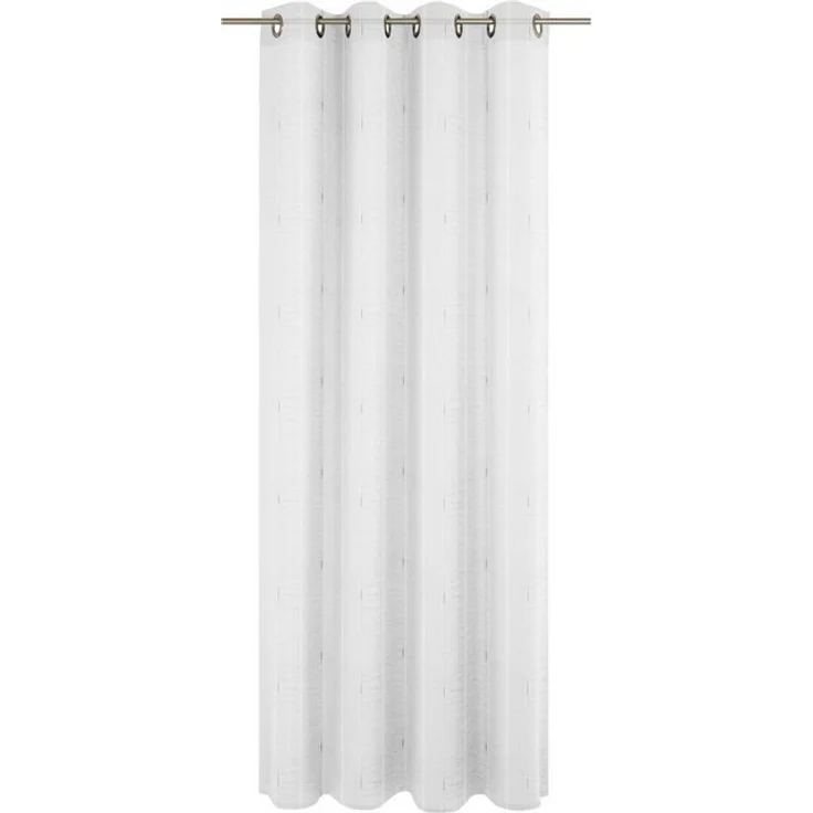Wirth Vorhang Theresa (1 St), Ösen, halbtransparent, Store – Bild 4