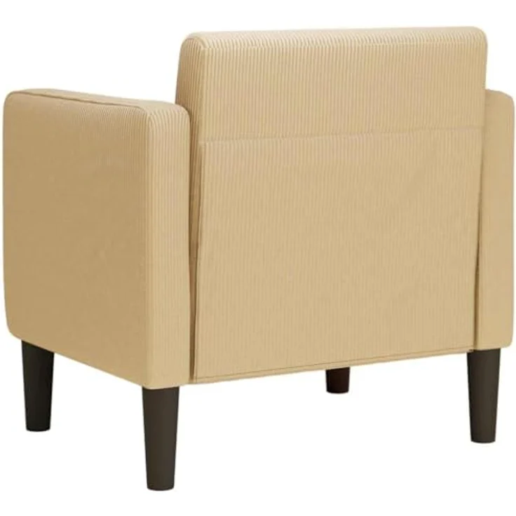 vidaXL Sessel mit Armlehnen Graugrün 54 cm Cordstoff 4100519 – Bild 8
