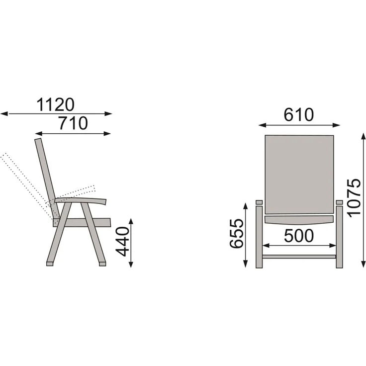 Kettler Wave Klappsessel – Bild 3