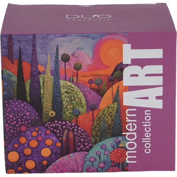 DUO Jumbo Becher 750 ml MODERN BUBBLY HILLS New Bone China Porzellan – Bild 3