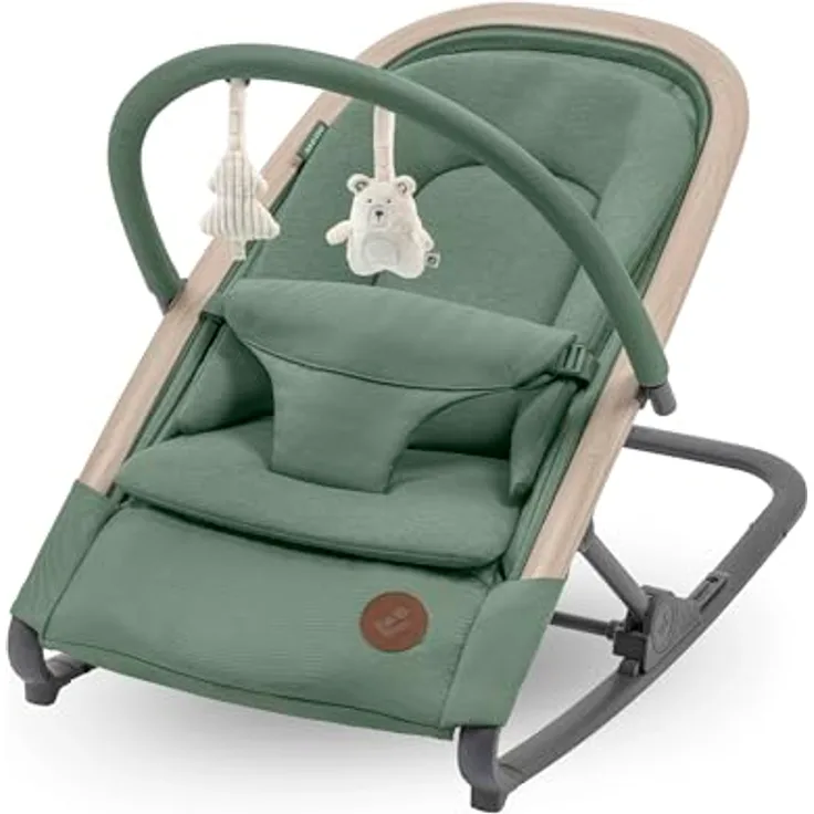 Maxi-Cosi Kori, Babywippe 2-in-1 für Neugeborene bis 9 kg, mit gepolsterter Einlage und Wippfunktion