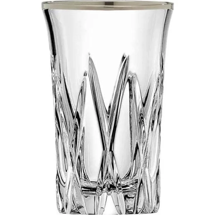 Shot Glas Kristall London Platin clear (8 cm)