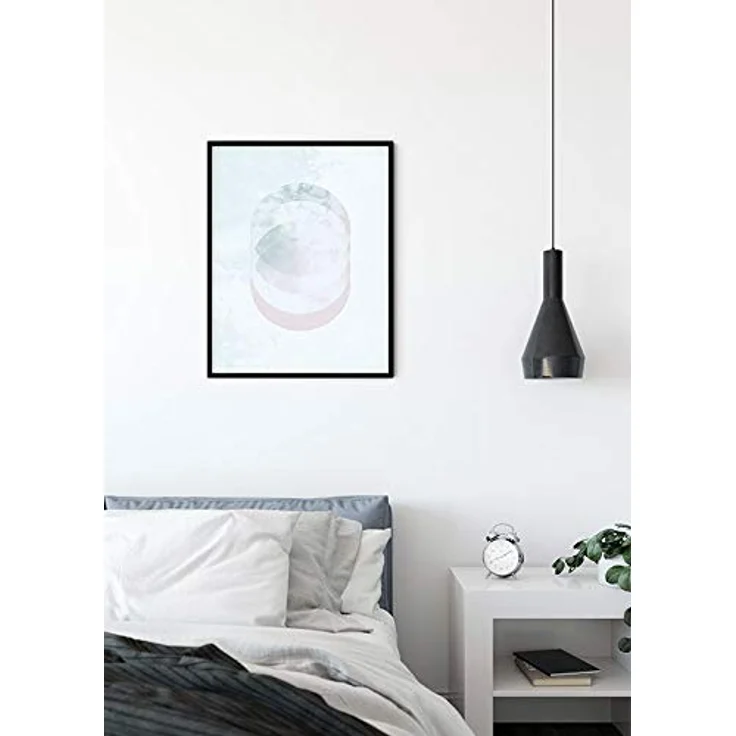 Komar Tessera Glacies Wandbild, 30 x 40 cm, seidenmattes Premium-Poster mit pastelligen Farben, ohne Rahmen, MADE IN GERMANY – Bild 3