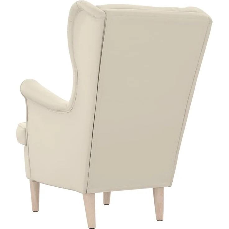Sessel wohnzimmer, Relaxsessel, Fernsehsessel Weiß 74x84x100 cm Leinen – Bild 6