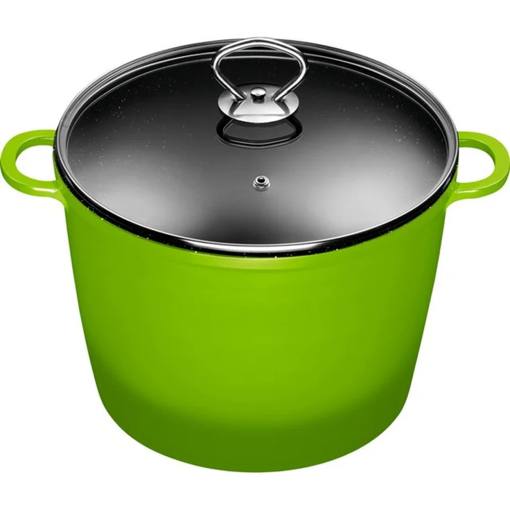 KING Kochtopf, Aluminiumguss, mit keramischer Innenbeschichtung, Ø 24 cm, 7 Liter, Induktion – Bild 2