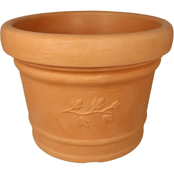 Heimwerkercenter Blumentopf MePla Blumentopf Palermo ø30 cm, Terra, frostfester Kunstoff