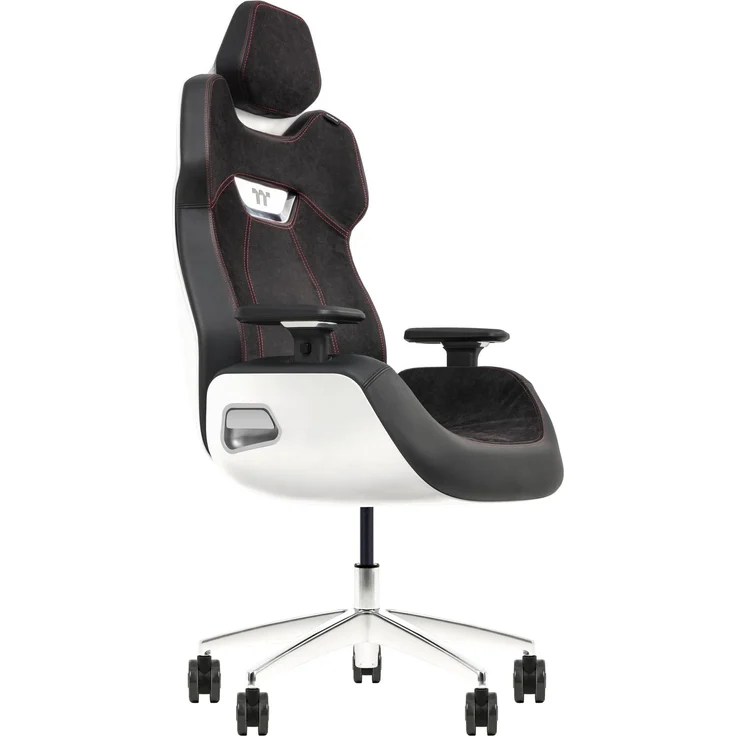 Thermaltake Argent E700 | Premium Gaming Chair | Ice Grey Metallic | Alcantara‑Leder