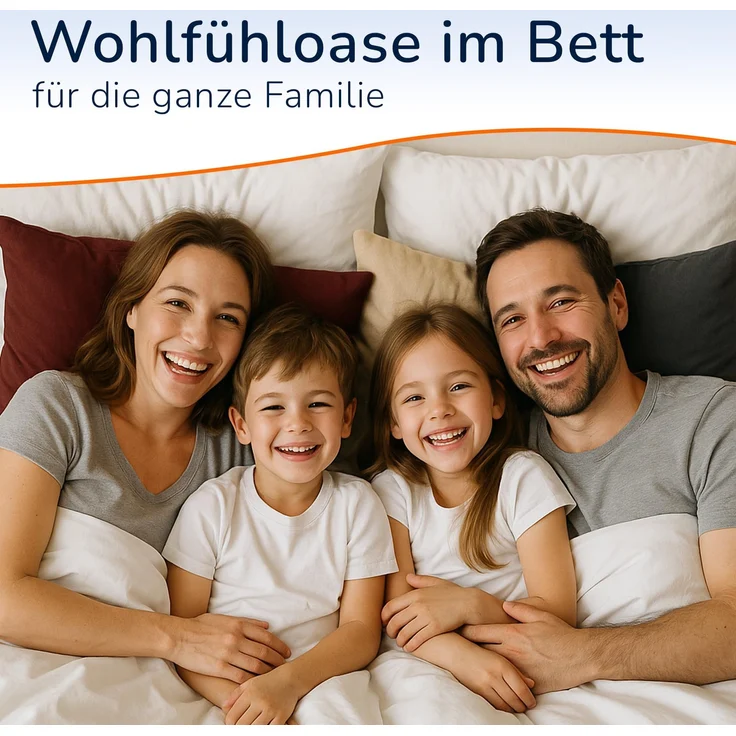 MSS Kissenbezug 2er Set - 40x80 cm - Burgund – Bild 5