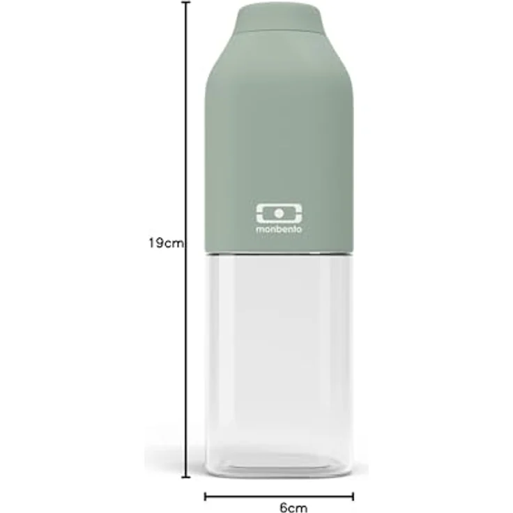 Trinkflasche Monbento M Positiv Natürlich Grün Grün – Bild 7
