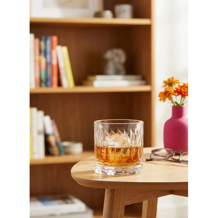 Hermia Concept 'LV-WAV430F' Whiskygläser-Set (6-teilig), Transparent, 8,5 x 8,5 x 9,1 cm, 330 ml – Bild 3