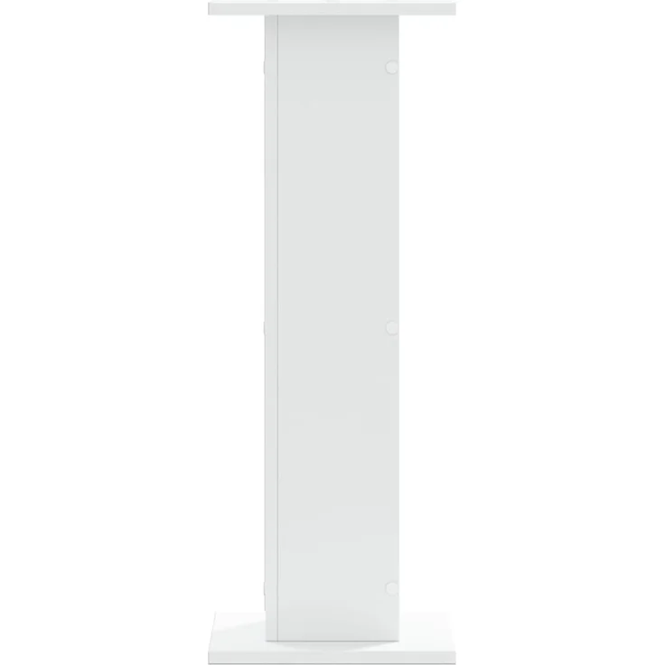 vidaXL Pflanzenständer 2 Stk. Weiß 30x30x80 cm Holzwerkstoff 3307864 – Bild 4