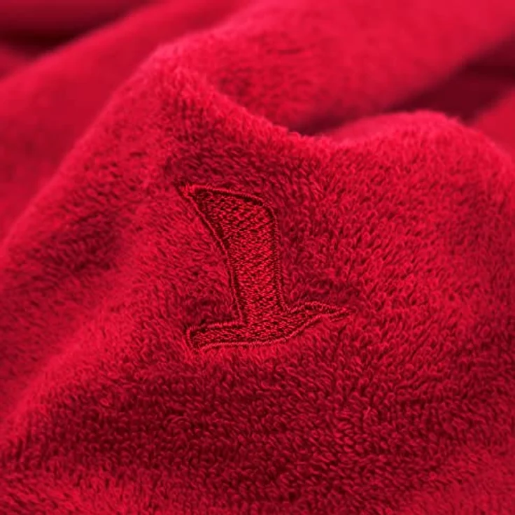 Möve Handtuch Superwuschel, Walkfrottee (1-St), Handtuch mit Bordüre, 100% Premium Cotton Baumwolle, einfarbig, weich – Bild 3