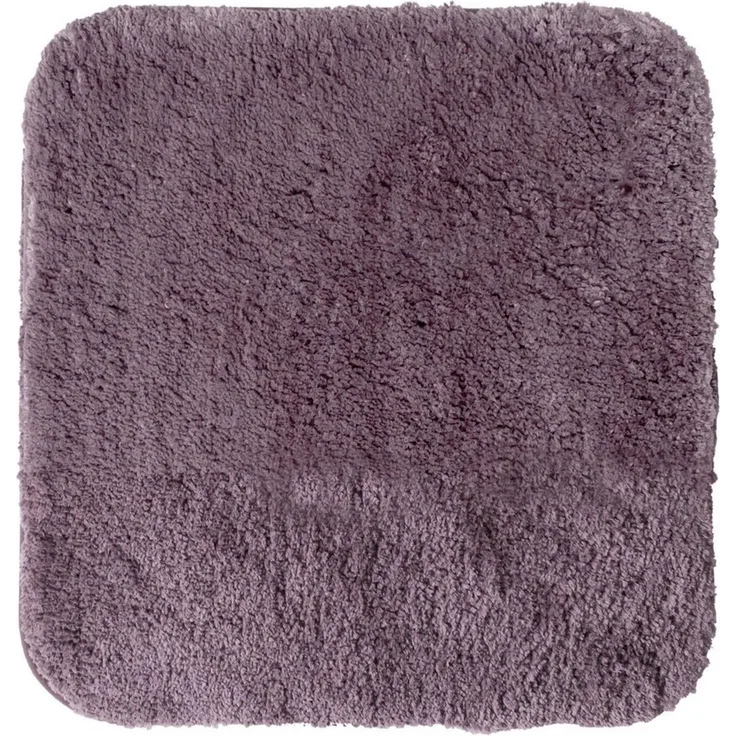 Ridder Badematte Chic graubraun, Höhe 55 mm, 100% Polyester-Microfaser