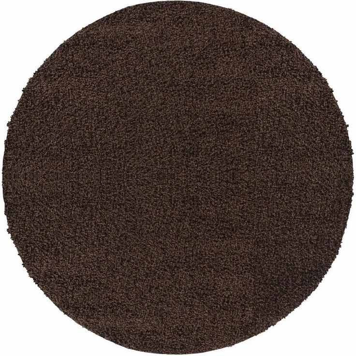 Teppium Teppich Unicolor - Einfarbig, Rechteckig, Höhe: 30 mm, Einfarbig Shaggy Teppich Wohnzimmer Langflor versch. farben und größen – Bild 1