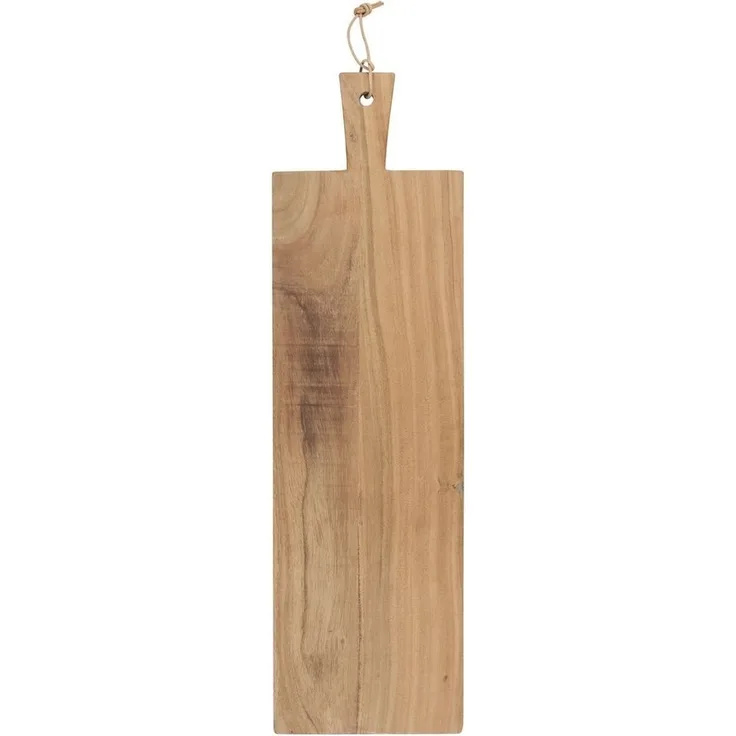 Tapasbrett Servierbrett Käsebrett Schneidebrett Holz 20x70cm Ib Laursen 17065-00