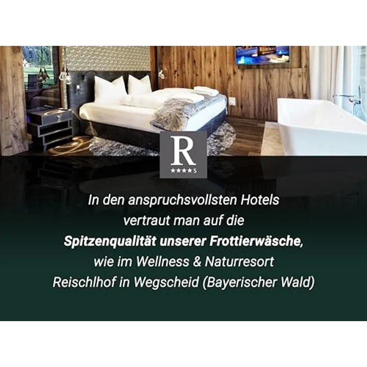ZOLLNER Badematten 2er Set, 50x70 cm, saugstarke Baumwolle, waschbar bis 60°C, Fußbodenheizung geeignet, Salbei, Hotelqualität – Bild 2