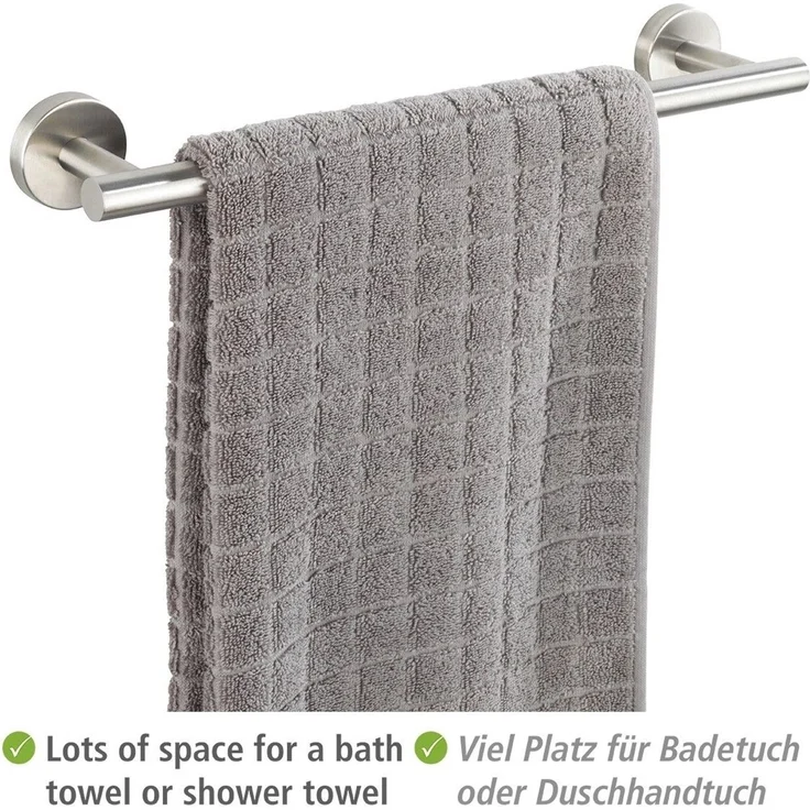 Handtuchhalter BOSIO, matt Edelstahl, Wenko – Bild 4