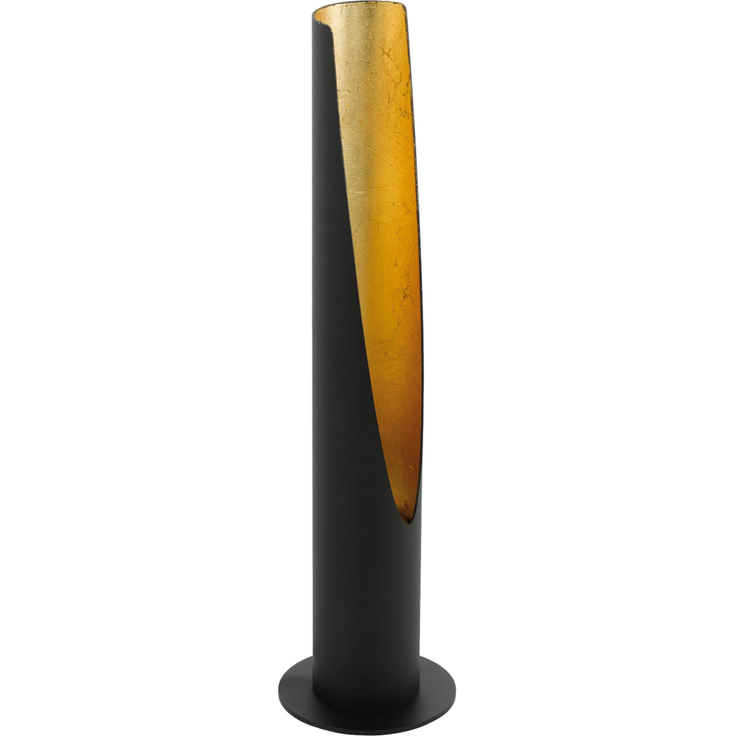 Eglo 97583 LED Tischleuchte BARBOTTO GU10 1X5W Stahl schwarz, gold Ø6cm H:39,5cm
