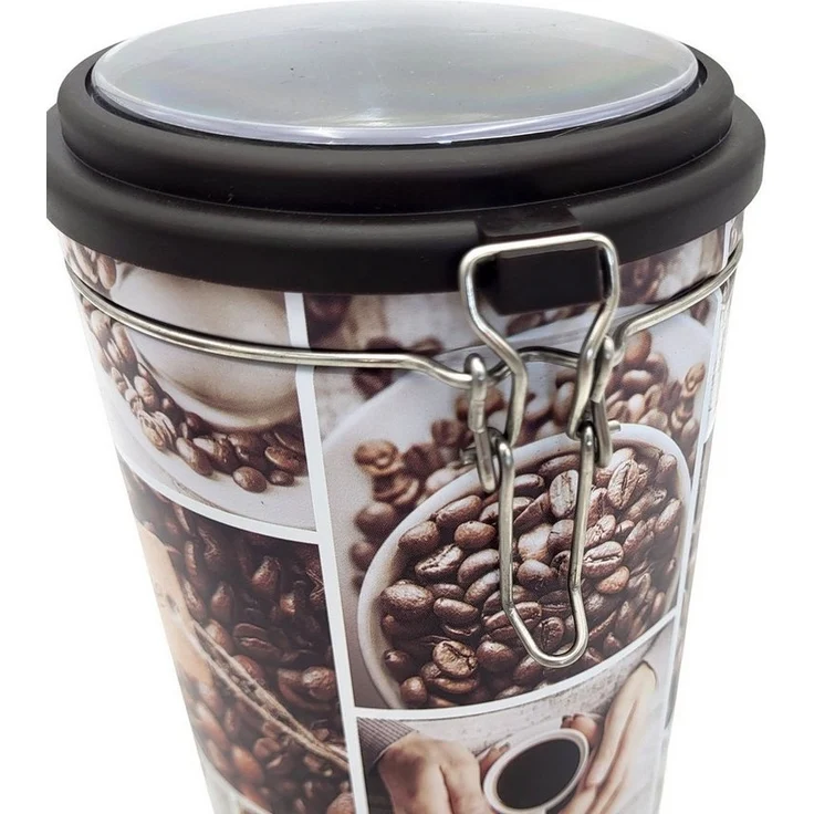 Vakuum Kaffeedose Metall Kaffeebox Kaffeebehälter Kaffeespender Kaffeebüchse – Bild 3