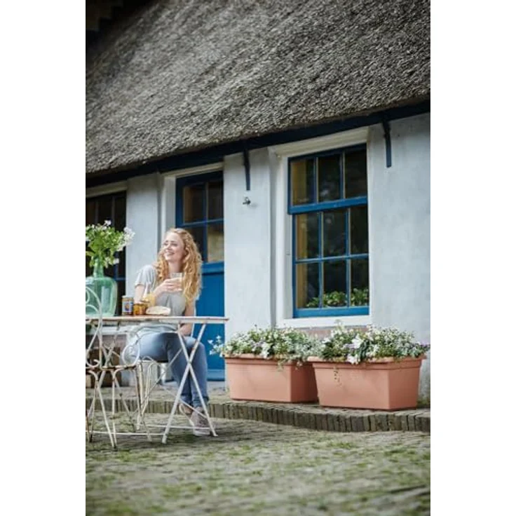 Elho Pflanztopf Green Basics Garden XXL tonrot 100 cm – Bild 7