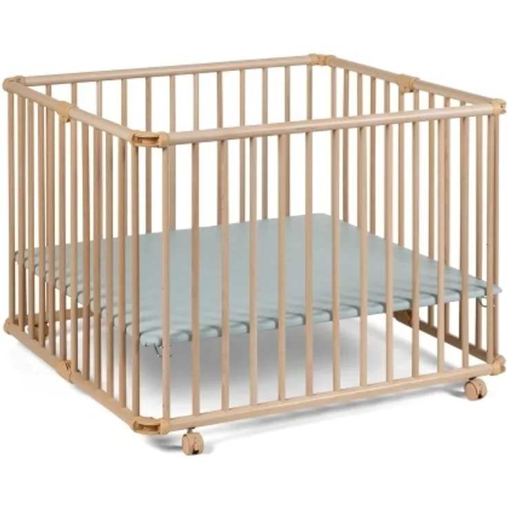 Geuther 2263+ Laufgitter Lucilee Plus 90x97 cm - natur 02