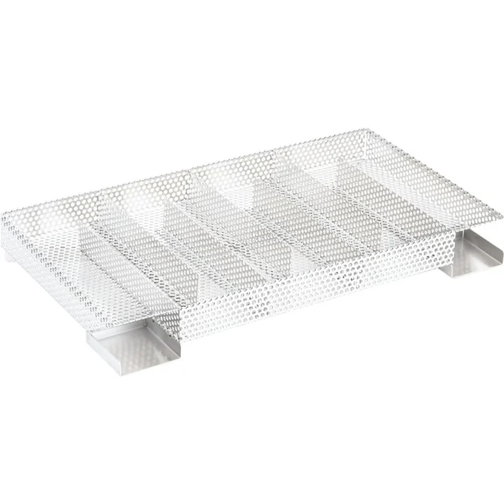 vidaXL Räucherofen mit Kaltrauchgenerator, Verzinkter Stahl, 44,5 x 29 x 83 cm, 15.62 kg, ohne Glasfenster – Bild 12