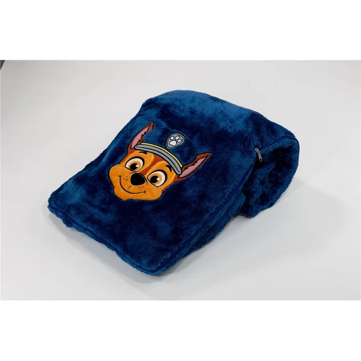 Paw Patrol Kissen-Decke 2-in-1 Kuscheldecke mit Kissenfunktion 100x150 cm – Bild 4
