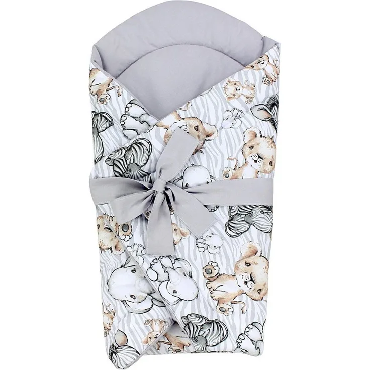 Einschlagdecke TupTam Unisex Baby Einschlagdecke mit Schleife, TupTam