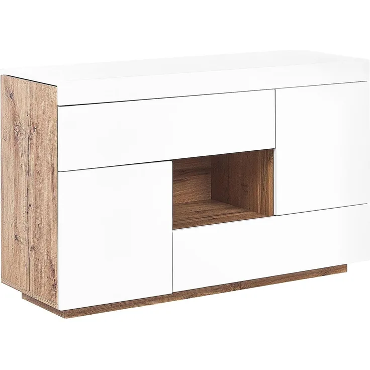 Sideboard GORAN 77 cm Weiß