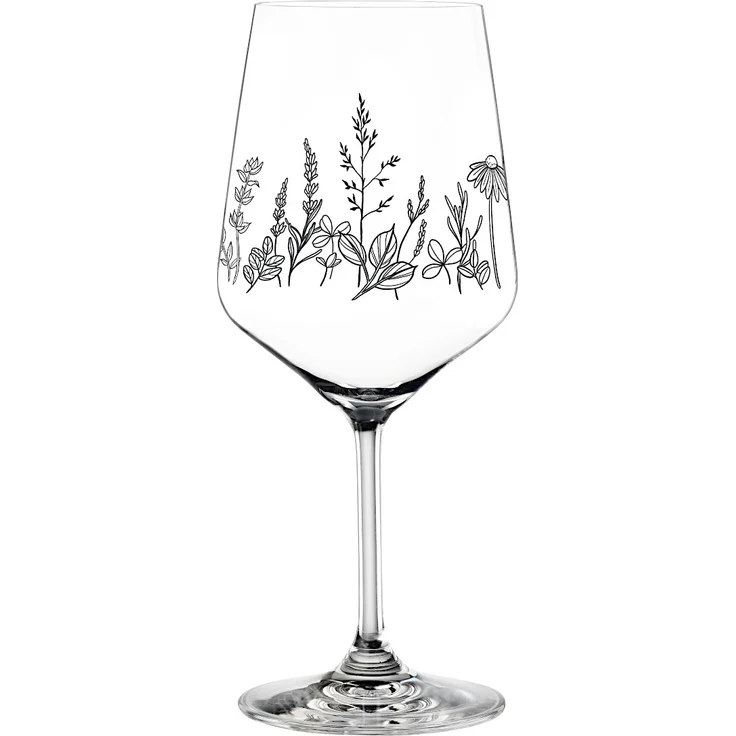 NACHTMANN 105723 TATTOO BOTANICAL BLACK Spritz/Wein Glas 2er Set – Bild 3