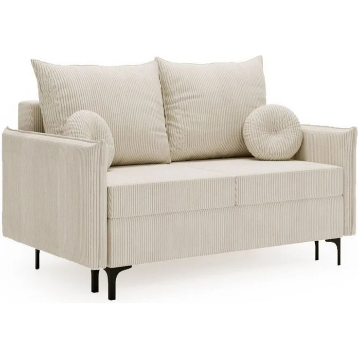 Compleo Schlafsofa für ein kleines Zimmer, Sofa 2-sitzer, Breite:145 cm LEO, bequem – Bild 1