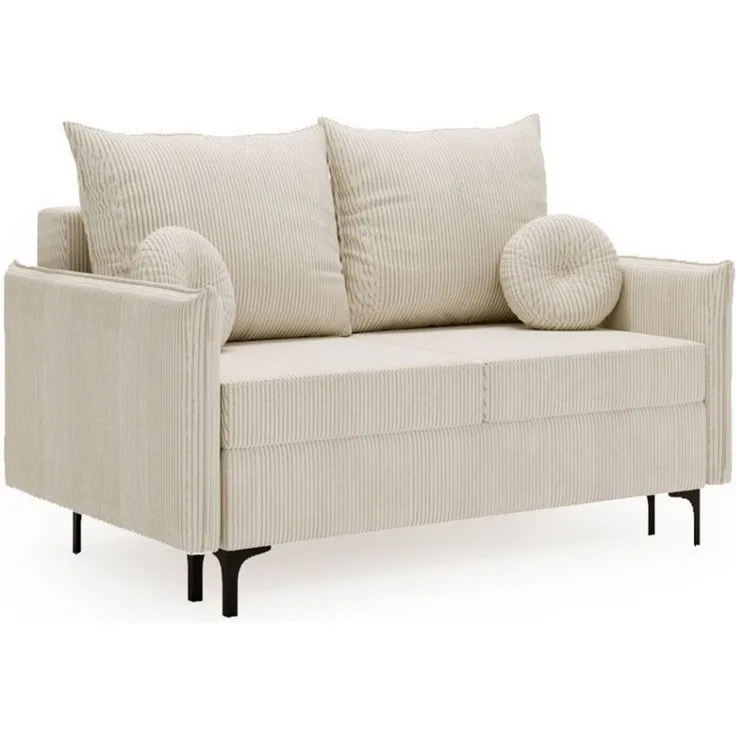 Compleo Schlafsofa für ein kleines Zimmer, Sofa 2-sitzer, Breite:145 cm LEO, bequem