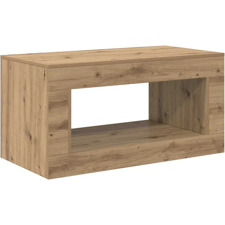vidaXL Couchtisch Artisan-Eiche 99.5 x 50 x 50 cm Holzwerkstoff 899910 – Bild 7