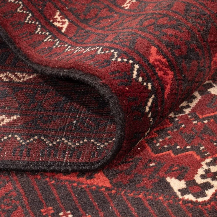 Läufer Afghan - 293x78 cm - rot – Bild 4