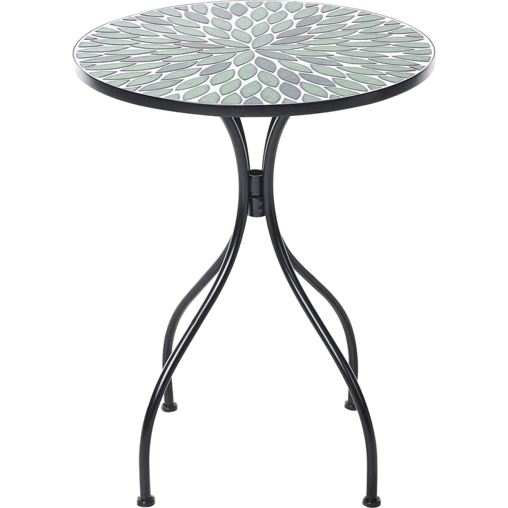 Bistro Set CIVATE Metall Schwarz – Bild 5