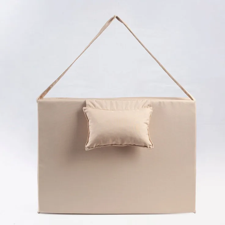 Skye Decor 'Myc06 - Cream' Klappbett, Creme, 55 x 180 x 5 cm