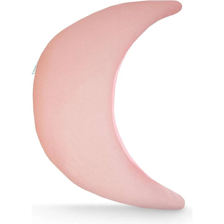 pic Bear Stillmond, Schmusekissen, Spots Flamingo + Unterseite Rosé, 120x27 cm – Bild 1